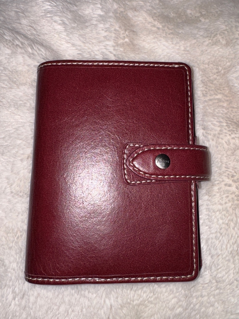Filofax Malden Pocket Organizer in color Burgandy
